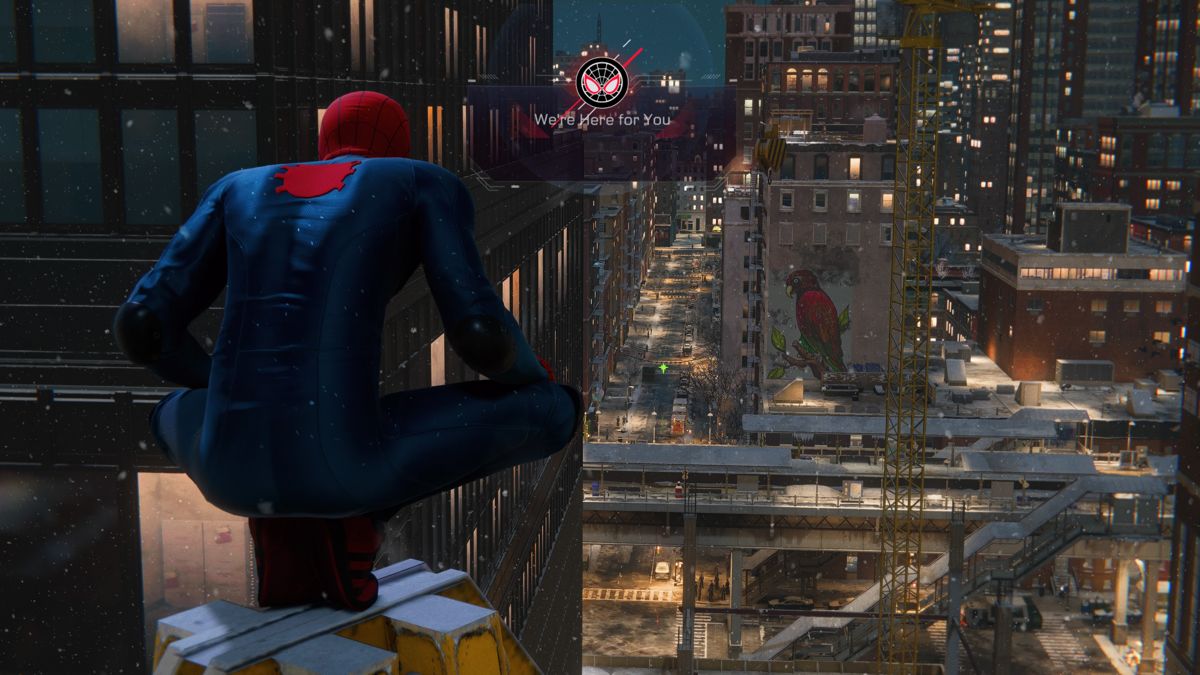 
Marvel Spider-Man: Miles Morales | PlayStation 4 | gameplay screenshot | Data by MobyGames.com