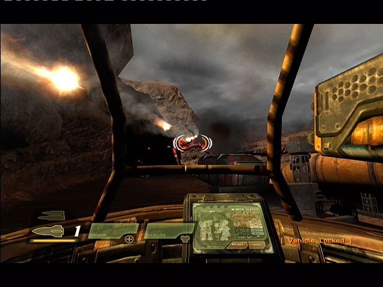 Quake 4 | Xbox 360 | gameplay screenshot | region=North America | source-country= | zypher-v2 | moby-e5d4a9f2ca10 | Data by MobyGames.com