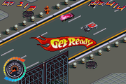 Hot Wheels: All Out | Game Boy Advance | gameplay screenshot | region=North America | source-country= | zypher-v2 | moby-d10d375b2e07 | Data by MobyGames.com
