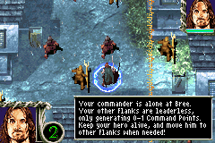 
The Lord of the Rings: The Third Age | Game Boy Advance | gameplay screenshot | Data by MobyGames.com