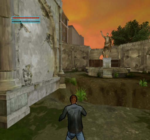 
Jumper: Griffin's Story | PlayStation 2 | gameplay screenshot | Data by MobyGames.com
