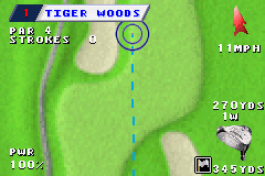 
Tiger Woods PGA Tour Golf | Game Boy Advance | gameplay screenshot | Data by MobyGames.com
