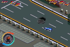 Hot Wheels: All Out | Game Boy Advance | gameplay screenshot | region=North America | source-country= | zypher-v2 | moby-91db8c23788d | Data by MobyGames.com