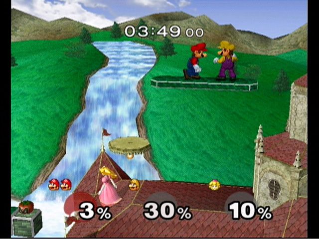 Super Smash Bros.: Melee | GameCube | gameplay screenshot | region=North America | source-country= | zypher-v2 | moby-99d7c4d8238f | Data by MobyGames.com