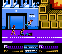 
Double Dragon II: The Revenge | NES | gameplay screenshot | Data by MobyGames.com