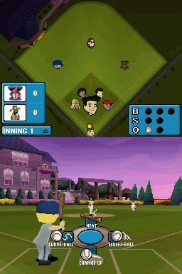 
Backyard Baseball '09 | Nintendo DS | gameplay screenshot | Region: North America | source-country= | Data by MobyGames.com