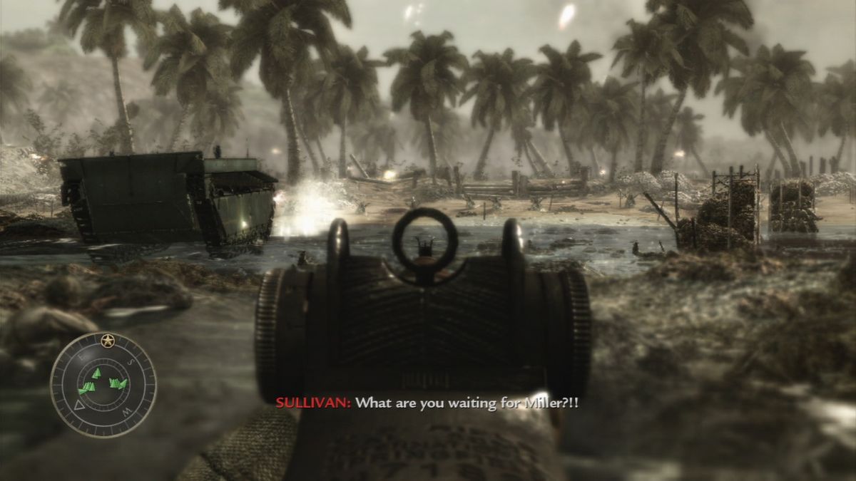 Call of Duty: World at War | PlayStation 3 | gameplay screenshot | region=North America | source-country= | zypher-v2 | moby-34e307378d9d | Data by MobyGames.com