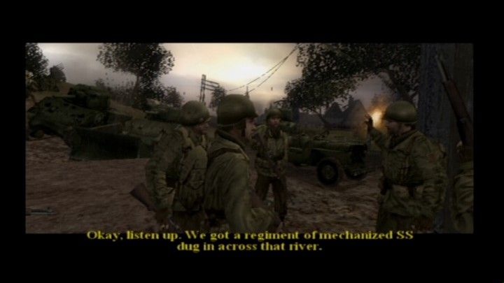 Call of Duty 2: Big Red One | PlayStation 2 | gameplay screenshot | region=North America | source-country= | zypher-v2 | moby-d90873208ef7 | Data by MobyGames.com