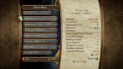 Fable II | Xbox 360 | gameplay screenshot | region=North America | source-country= | zypher-v2 | moby-10f460233b2b | Data by MobyGames.com