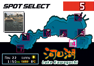 Fisherman's Bait 2: Big Ol' Bass | PlayStation | gameplay screenshot | Data by MobyGames.com