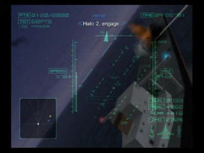 
Ace Combat 04: Shattered Skies | PlayStation 2 | gameplay screenshot | Region: North America | source-country= | Data by MobyGames.com