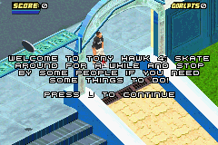 Tony Hawk's Pro Skater 4 | Game Boy Advance | gameplay screenshot | region=North America | source-country= | zypher-v2 | moby-f8eec4e8c082 | Data by MobyGames.com