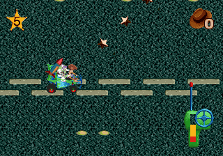 Disney's Toy Story | Genesis | gameplay screenshot | Data by MobyGames.com