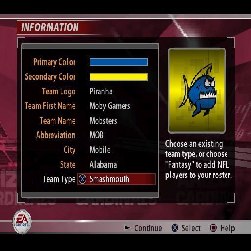 Madden NFL 2005 | PlayStation 2 | gameplay screenshot | region=North America | source-country= | zypher-v2 | moby-79bacffb2b50 | Data by MobyGames.com