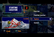
Dark Summit | PlayStation 2 | gameplay screenshot | Data by MobyGames.com