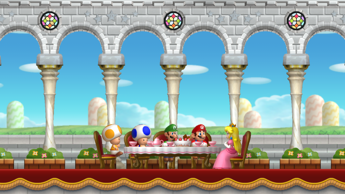 New Super Mario Bros. U | Wii U | gameplay screenshot | region=North America | source-country= | zypher-v2 | moby-987d3eba1b7c | Data by MobyGames.com