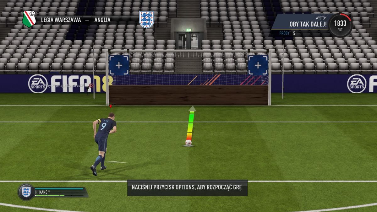 
FIFA 18 | PlayStation 4 | gameplay screenshot | Data by MobyGames.com