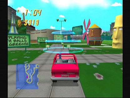 
The Simpsons: Road Rage | GameCube | gameplay screenshot | Data by MobyGames.com