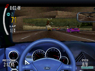 Need for Speed II | PlayStation | gameplay screenshot | Region: North America | source-country= | Data by MobyGames.com
