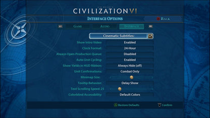 
Sid Meier's Civilization VI | PlayStation 4 | gameplay screenshot | Data by MobyGames.com