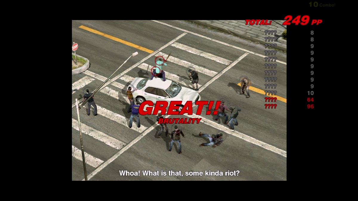 Dead Rising | Xbox 360 | gameplay screenshot | Region: North America | source-country= | Data by MobyGames.com