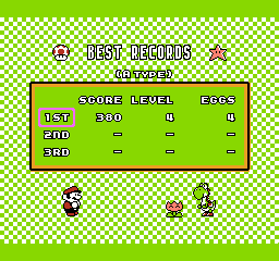 
Yoshi | NES | gameplay screenshot | Data by MobyGames.com
