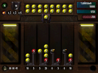 
Marble Master | PlayStation | gameplay screenshot | Data by MobyGames.com
