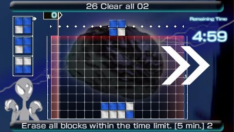 
Lumines II | PSP | gameplay screenshot | Region: North America | source-country= | Data by MobyGames.com