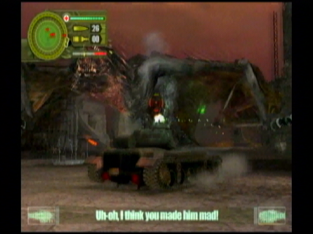 Reign of Fire | GameCube | gameplay screenshot | region=North America | source-country= | zypher-v2 | moby-f73842cdfc1f | Data by MobyGames.com