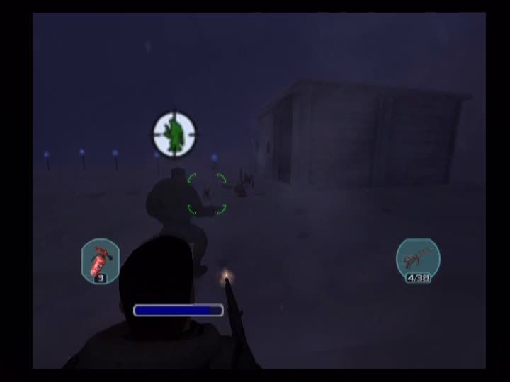 
The Thing | PlayStation 2 | gameplay screenshot | Data by MobyGames.com