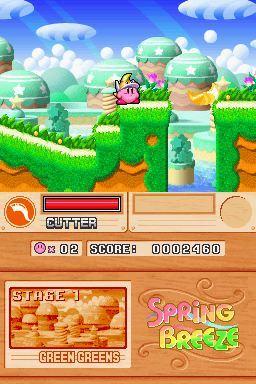 Kirby: Super Star Ultra | Nintendo DS | gameplay screenshot | Data by MobyGames.com