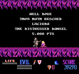 
Wizards & Warriors | NES | gameplay screenshot | Data by MobyGames.com