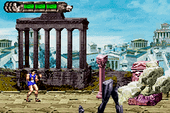 
Altered Beast: Guardian of the Realms | Game Boy Advance | gameplay screenshot | Data by MobyGames.com