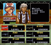 
U.N. Squadron | SNES | gameplay screenshot | Data by MobyGames.com