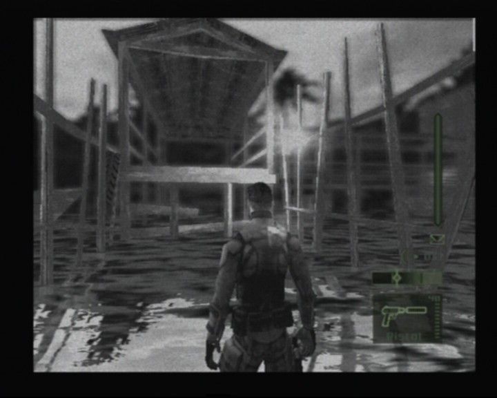 
Tom Clancy's Splinter Cell: Pandora Tomorrow | PlayStation 2 | gameplay screenshot | Data by MobyGames.com