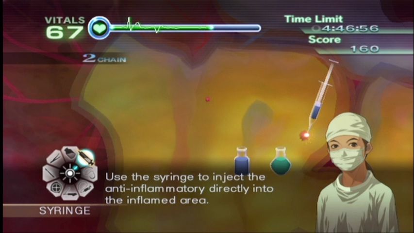 
Trauma Center: New Blood | Wii | gameplay screenshot | Data by MobyGames.com
