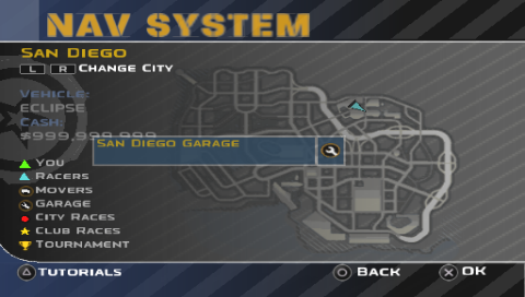 
Midnight Club 3: DUB Edition | PSP | gameplay screenshot | Data by MobyGames.com