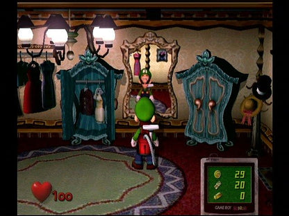 
Luigi's Mansion | GameCube | gameplay screenshot | Data by MobyGames.com