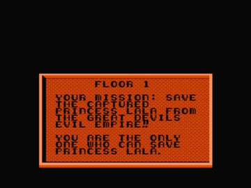 
Adventures of Lolo | NES | gameplay screenshot | Data by MobyGames.com
