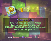 Rugrats in Paris: The Movie | PlayStation | gameplay screenshot | region=North America | source-country= | zypher-v2 | moby-ceb50853d80d | Data by MobyGames.com