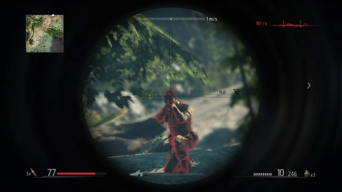 Sniper: Ghost Warrior | PlayStation 3 | gameplay screenshot | Data by MobyGames.com
