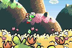 
Yoshi's Island: Super Mario Advance 3 | Game Boy Advance | gameplay screenshot | Region: North America | source-country= | Data by MobyGames.com