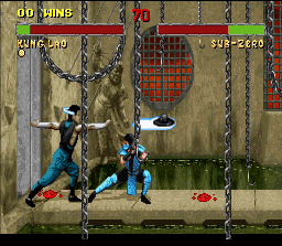 
Mortal Kombat II | SNES | gameplay screenshot | Data by MobyGames.com