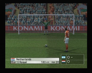 
World Soccer: Winning Eleven 8 International | PlayStation 2 | gameplay screenshot | Data by MobyGames.com