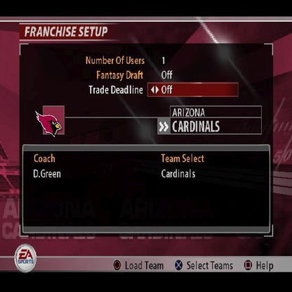 Madden NFL 2005 | PlayStation 2 | gameplay screenshot | region=North America | source-country= | zypher-v2 | moby-84323fc9369d | Data by MobyGames.com