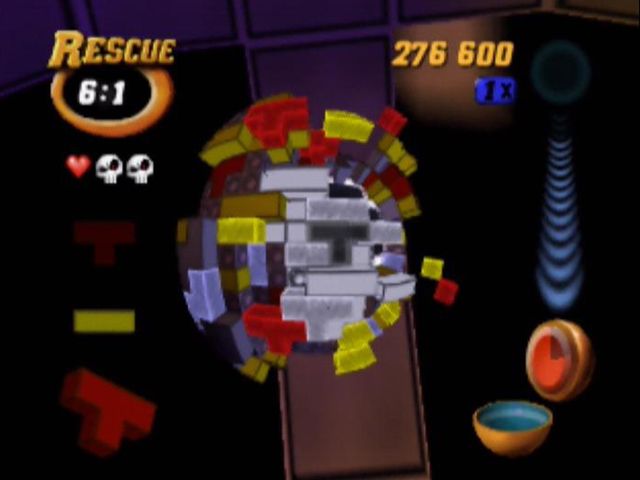Tetrisphere | Nintendo 64 | gameplay screenshot | Data by MobyGames.com
