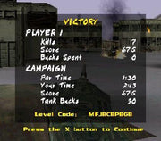 
BattleTanx: Global Assault | PlayStation | gameplay screenshot | Data by MobyGames.com