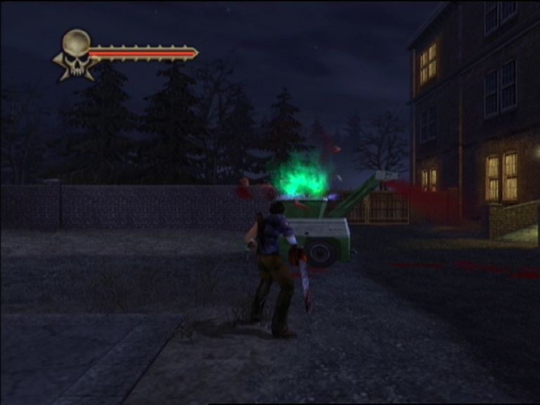 Evil Dead: Regeneration | Xbox | gameplay screenshot | Region: North America | source-country= | Data by MobyGames.com