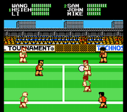 
Super Dodge Ball | NES | gameplay screenshot | Data by MobyGames.com
