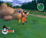 Dragon Ball Z: Sagas | GameCube | gameplay screenshot | region=North America | source-country= | zypher-v2 | moby-8ba5bee29b8e | Data by MobyGames.com